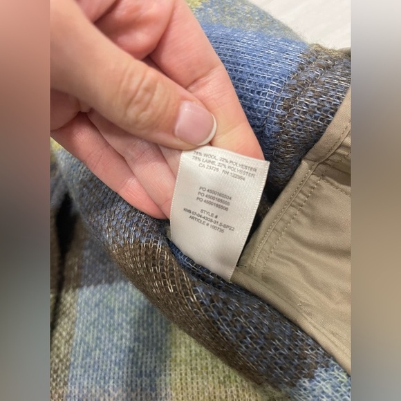 Wilfred free ganna shirt size xs plaid print - Picture 5 of 8